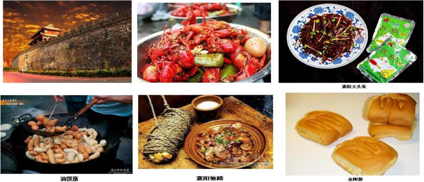 湖北古隆中、唐城、香水河、襄陽古城